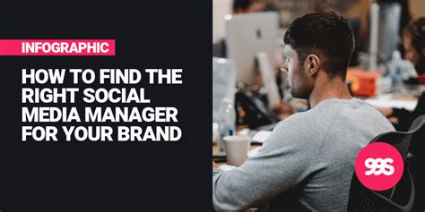 Infographic How To Find The Right Social Media Manager For Your