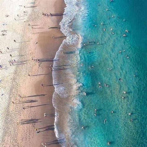 Fantastic Drone Shot Of Maroubra Beach Australia By