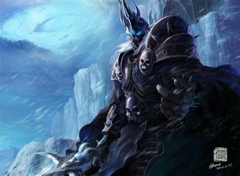 Artwork Dragons Lich King Sindragosa Video Games World Of Warcraft