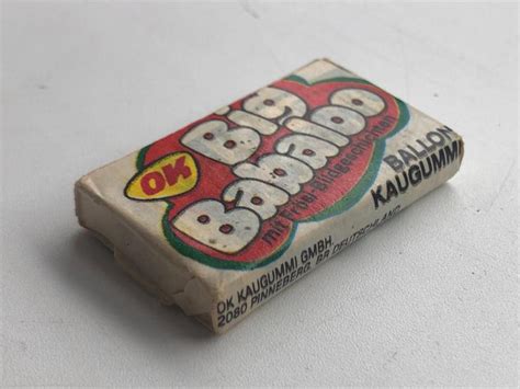 Stará Retro Německá Nerozbalená žvýkačka Big Babaloo Chewing Gum Aukro