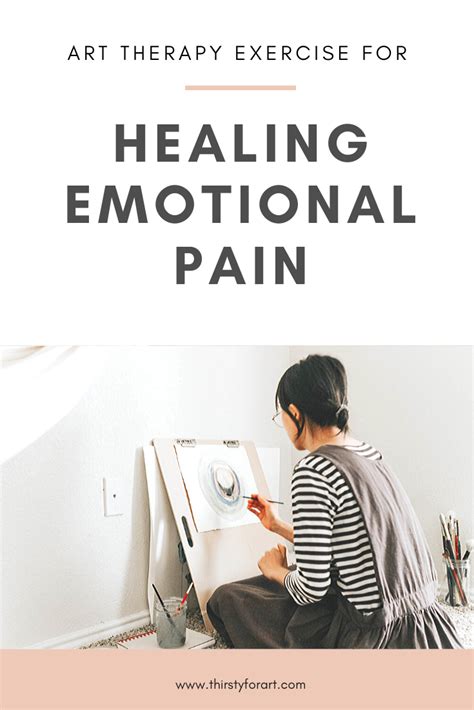 Art Therapy Activity For Emotional Pain Self Healing — Thirsty For Art