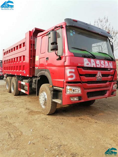 China Used Howo 6x4 371hp Dump Truck For Sale
