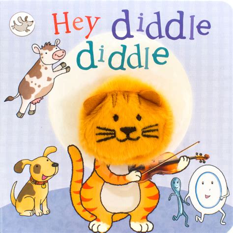 Hey Diddle Diddle Finger Puppet Book House Of Marbles Australia