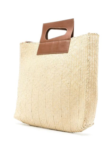 Nannacay Açai Straw Large Bag Farfetch