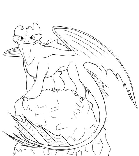 Light Fury Coloring Pages - Coloring Home