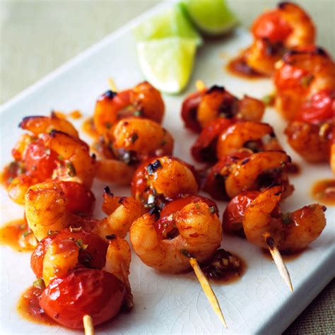 Crevettes sauce piquante
