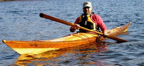 Disko Bay West Greenland Style Wood Strip Sea Kayak Designed By Rob