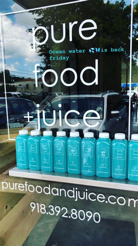 Pure food and juice, tulsa, oklahoma. pure food +juice - Home | Pureed food recipes, Healthy ...