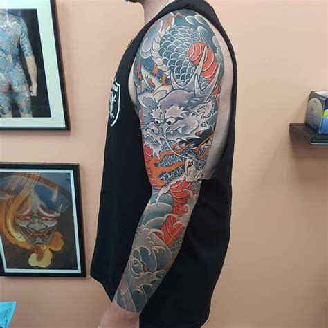 Dragon Sleeve Tattoo Ideas You Ll Have To See To Believe Alexie