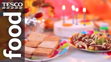 40th birthdays are a big milestone, so celebrate in style with a big party and an amazing present they'll never forget! Children's Party Food Ideas | Tesco Food - YouTube