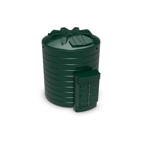 15000 Litre Vertical Plastic Bunded Oil Tank With Cabinet Oil And