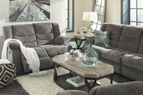 Tulen Gray Reclining Living Room Set From Ashley Coleman Furniture