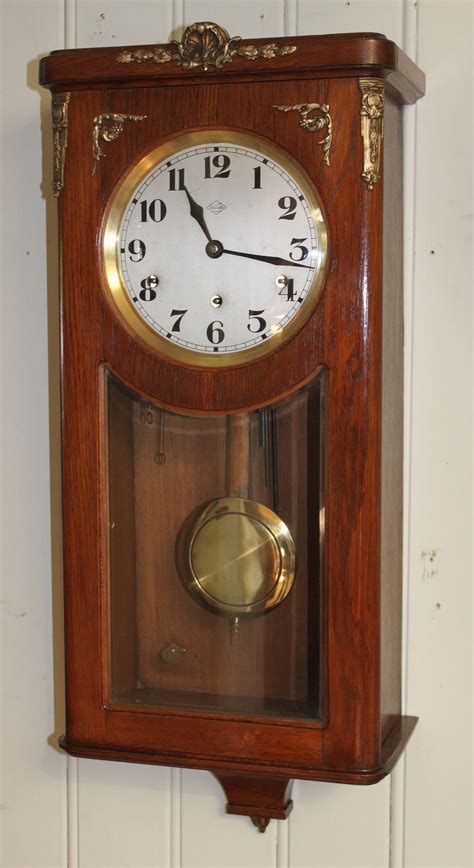 Antiques Atlas Oak Westminster Chime Wall Clock