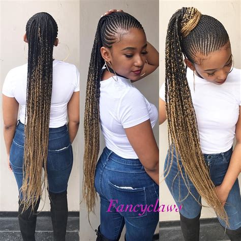 Straight up hairstyle pictures 2020. Creative Cornrow Straight Up Hairstyles 2019 Pictures ...