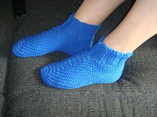 4.4 out of 5 stars. Ravelry: Quick and Easy Knit Foot Warmer Slippers pattern ...