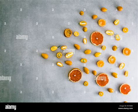 Orange Fruit Variety Stock Photo Alamy