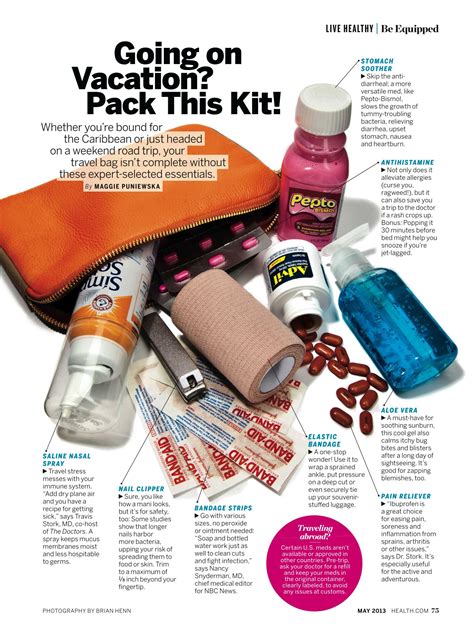 The Best Travel Medicine Kit Ideas On Pinterest Condiment Image