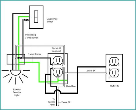Single Line Diagram Electrical House Wiring