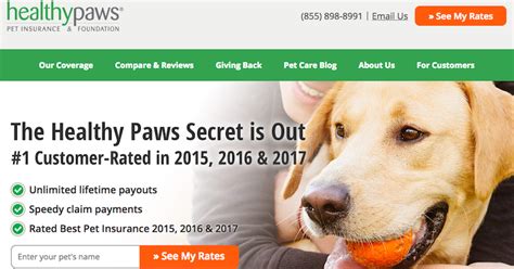 Depending on your pet's age and the date of their last vet visit. Healthy Paws Pet Insurance Review | LendEDU
