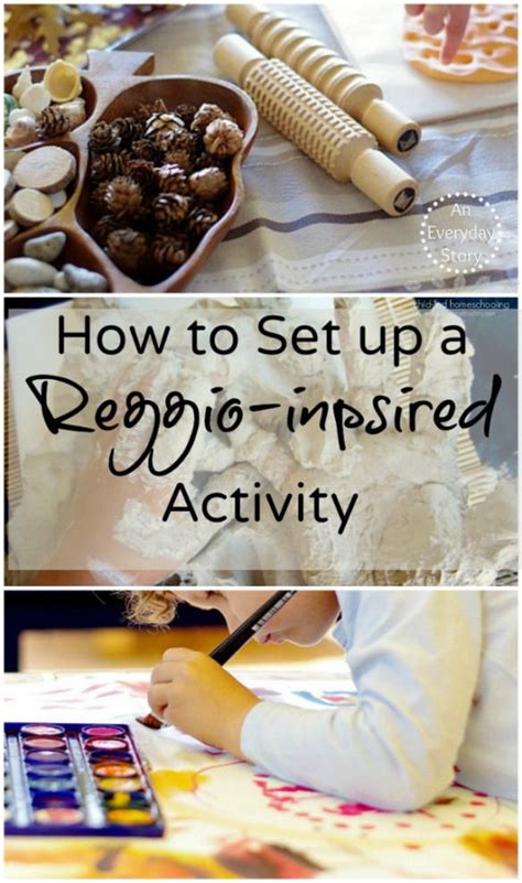 The reggio emilia approach is an educational philosophy and pedagogy focused on preschool and primary education. Setting up a Reggio-inspired Activity | Reggio, Reggio ...