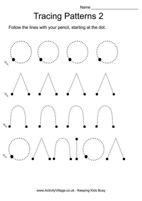 Tracing Patterns 2