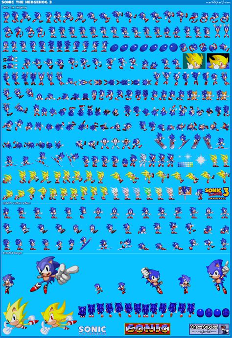 Sonic Completed Sprite Sheet By Shadowtails Derol On Deviantart 4284