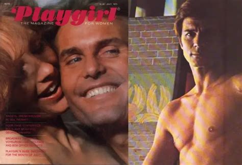 Playgirl July Route George Maharis Nude Bill Cable Broadway