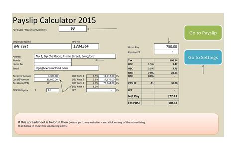 Free Printable Payroll Templates Excel Pdf Word Example