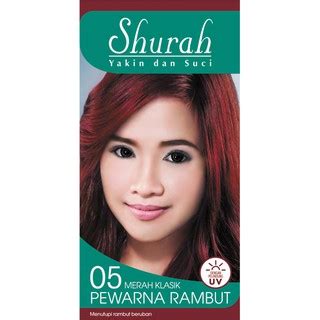 Tips agar warna cat rambut tahan lama. Shurah Pewarna Rambut HALAL | Shopee Malaysia