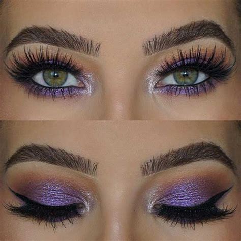 Avoid using heavy, smoky colors. 30+ Eye Makeup Looks for Green Eyes