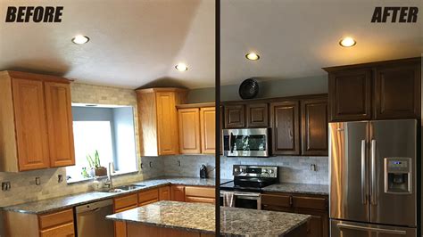 This task can be accomplished alone or with another person if you want to save time. Cabinet Refinishing Service | WoodWorks Refurbishing Utah