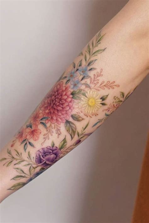 We did not find results for: For Girls and Women: wildflower tattoo on forearm ...