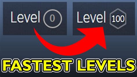 Steam Rank Up Level 0 To 100 Easy And Fast Youtube