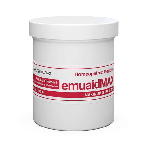 Buy Emuaidmax Ointment 16oz Eczema Cream Maximum Strength Use Max