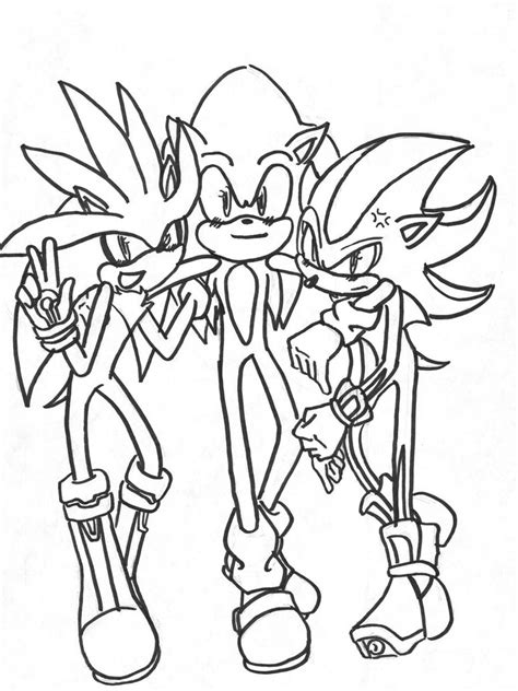 Sonic 153915 Video Games Free Printable Coloring Pages