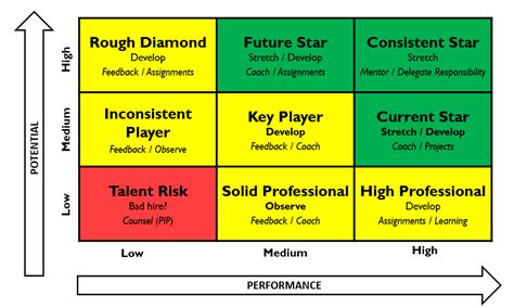 9 Box Grid Succession Planning Template Excel