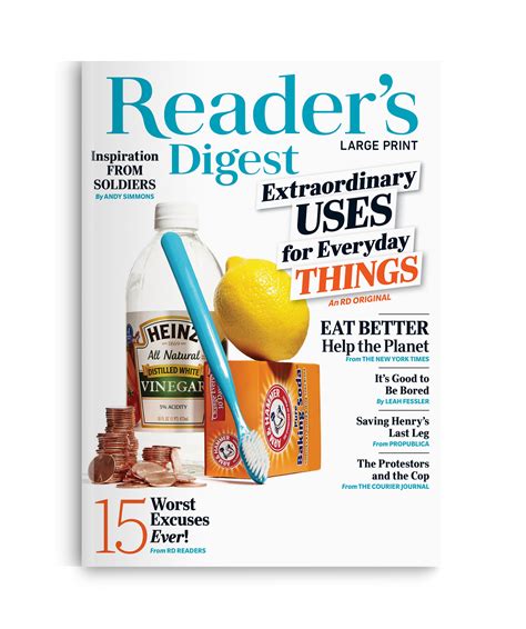 Readers Digest Large Print Magazine Shop Readers Digest