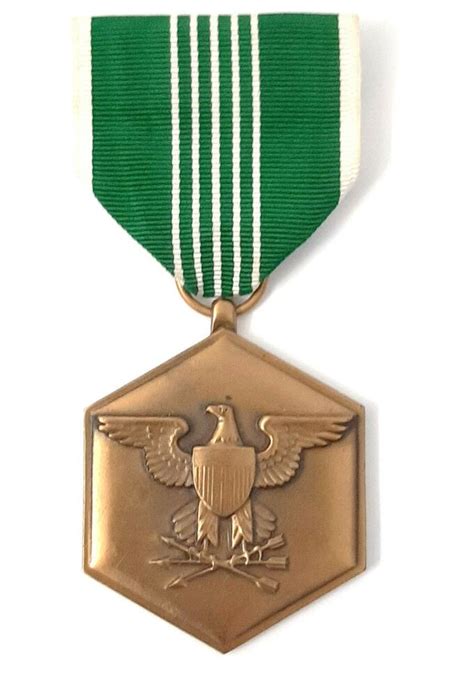 Army Medal Green With White Stripes Army Military