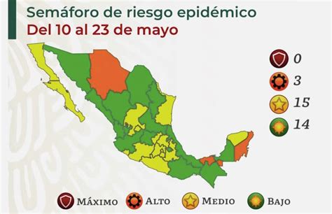 Plan jalisco ante la pandemia 2021: Semáforo covid: 14 estados en verde; 15, en amarillo y 3 ...