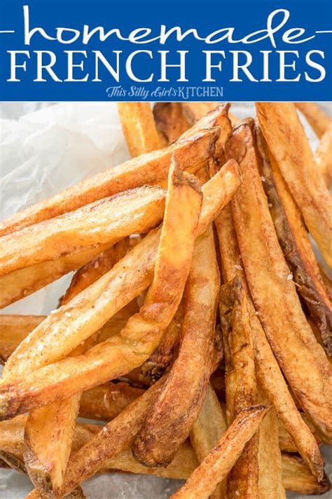 fries french homemade oven deep fryer potatoes recipe restaurant thissillygirlskitchen favorite tools