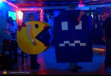 Ms Pac Man And Ghost Costume Best Diy Costumes