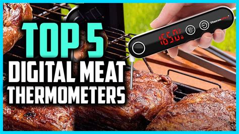 Top 5 Best Digital Meat Thermometers In 2022 Reviews Youtube