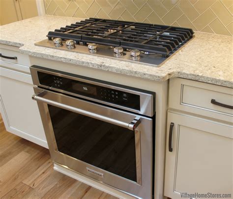 There is the built in oven, the over the range and the countertop. Bettendorf Iowa kitchen is remodeled from start to finish ...