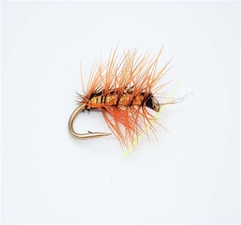 Crackleback Yellow Holographic Wooly Bugger Fly Co
