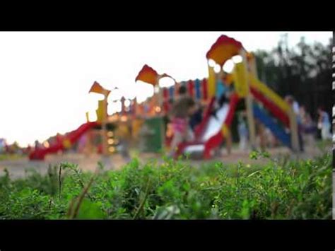 Childrens playground in a city park. Playground Background - YouTube