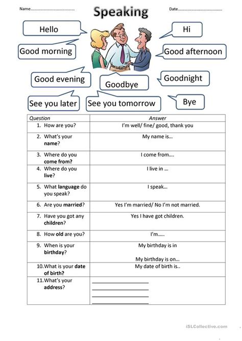 We get the answers we need in a timely fashion, and it seems really clear that the team cares about whether or. Personal information questions and answers worksheet ...