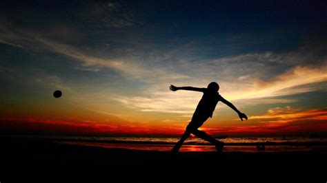 Beach soccer wallpaper - backiee