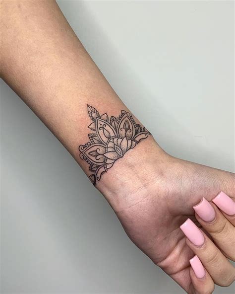 Aggregate Mandala Wrist Tattoo Drawing Latest In Eteachers