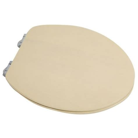 Contemporary Design Full Cover Solid Oak Wood Elongated Toilet Seat