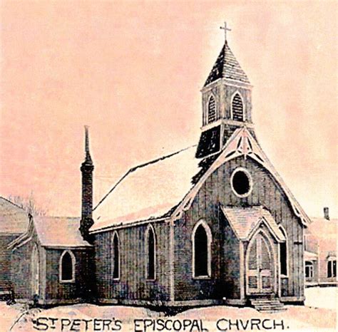 Saint peter's is the episcopal church in conway, with sunday services at 7:30am, 9am, and 11am and wednesday services at 6pm. St. Peter's Episcopal Church - Downtown Sheridan Association